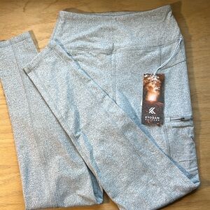 NWT KYODAN  Leggings Gray TP/XS